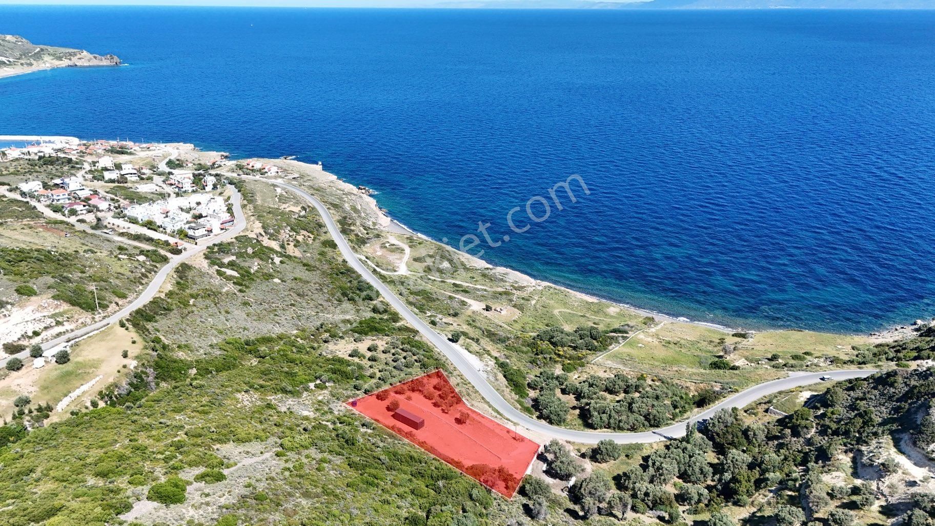 Karaburun Tepebozda Panoramik Manzaralı Tarla - Görsel 6