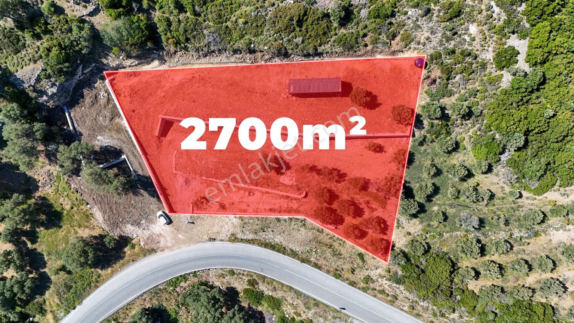 Karaburun Tepebozda Panoramik Manzaralı Tarla