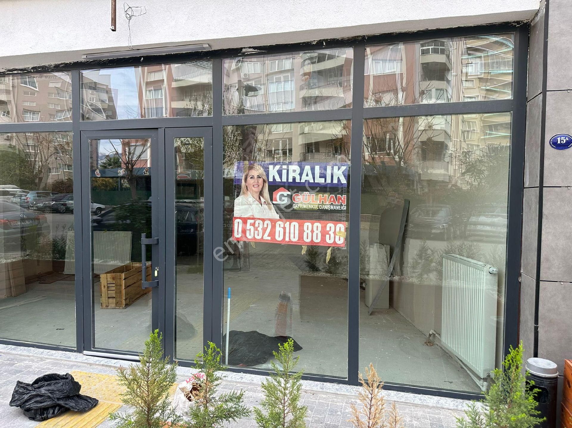 Bayraklı Adalet Mah Toki De64m2 Kiralık Dükkan