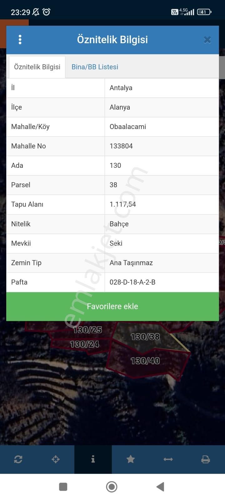 Fmk Real Estate Oba Alacacami Merkeze Yakın 3 Parsel Tarla Satılıktır