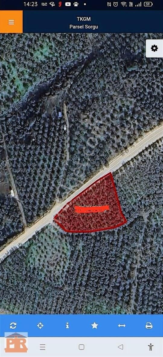Küçükkumla Haydariye Yolu Üzerinde Satılık Tarla
