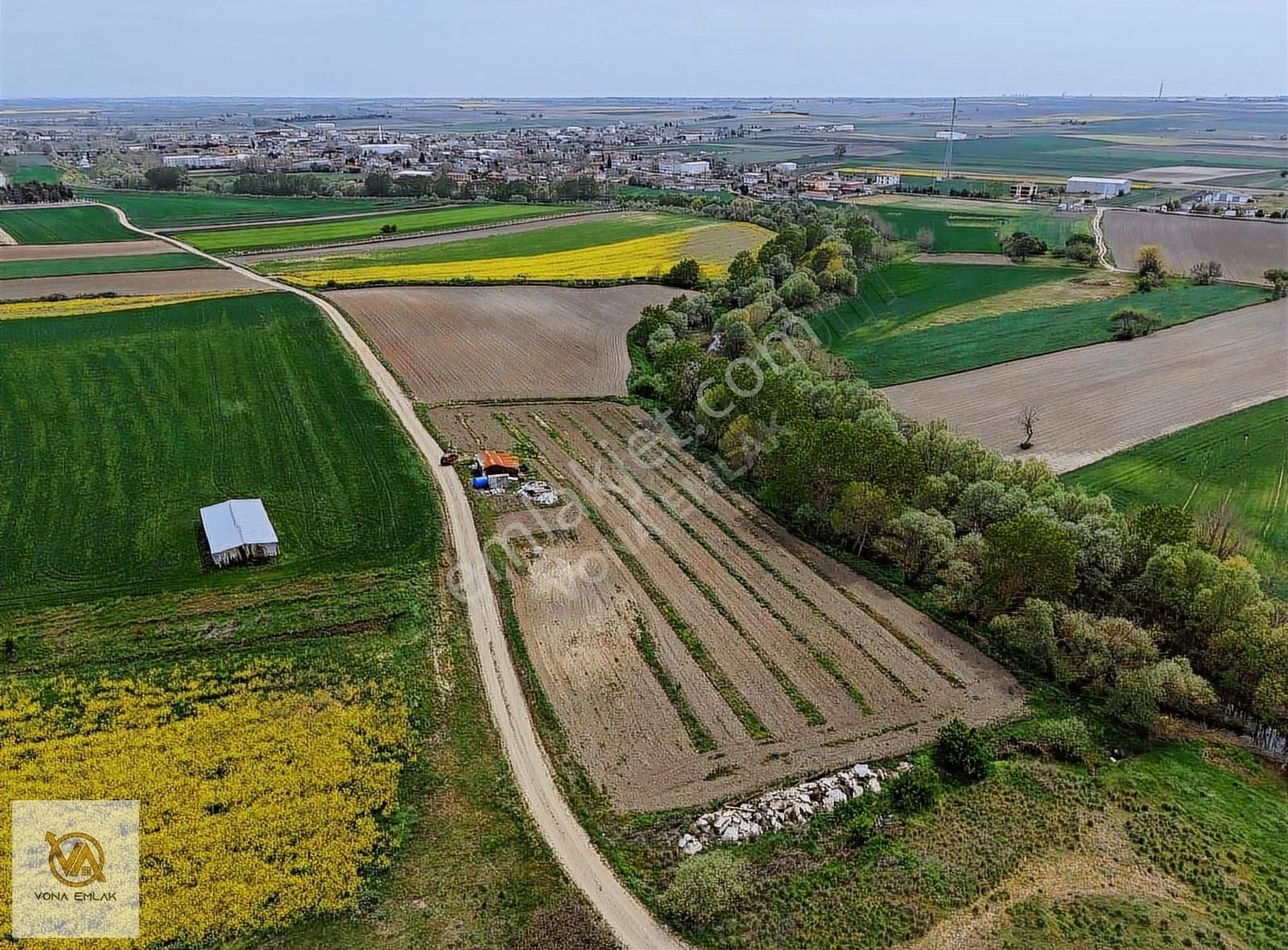 Tekırdağ Ergene Bakırca 6851 Metre² Müstakıl Tek Tapu Tarla