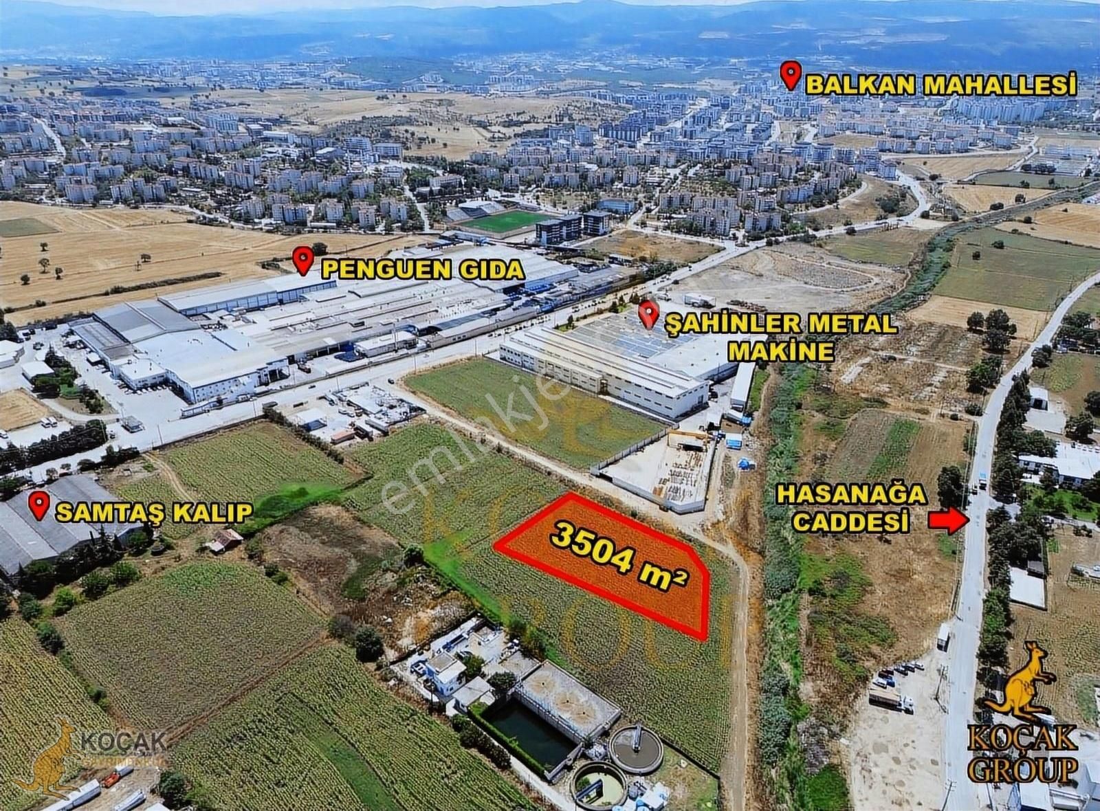 Balkan Mahallesinde Sanayi İmarlı Arsa