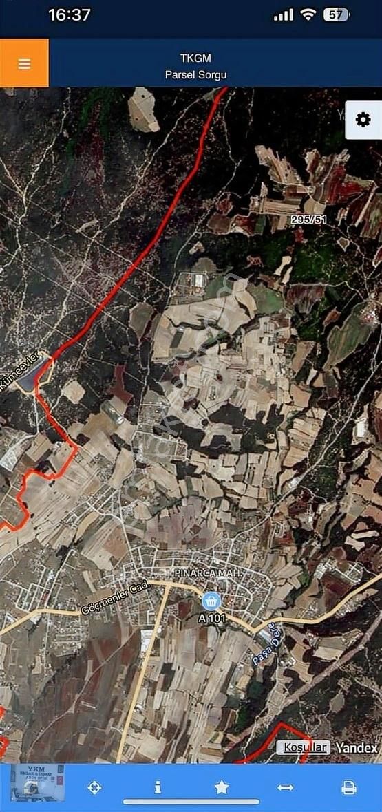 Kapaklı Pınarca Da Tek Tapu Satılık Tarla Ykm Emlaktan