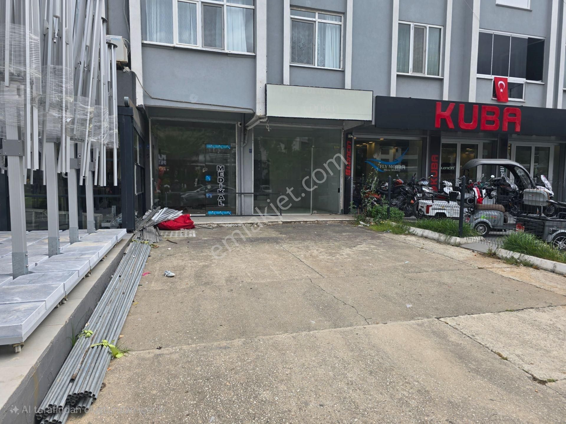 Marmaris Yeni Datça Yolu Üzeri,44m2 Kapalı 66m2 Açık Alan Dükkan