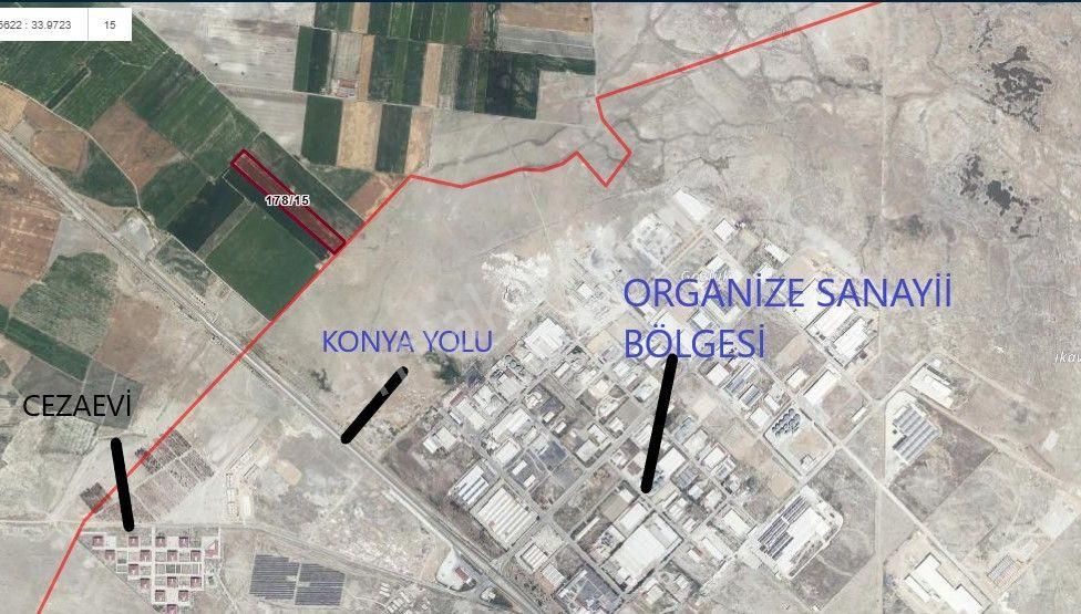 Cazip'ten Organize Sanayi Yanı Tek Tapu Sulu Tarla