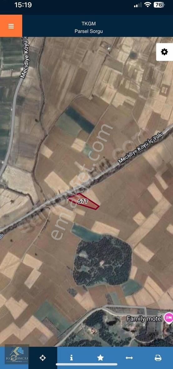 Koyuncu Gayrimenkulden Keşan Mecidiyede 3.450 M2 Satılık Tarla