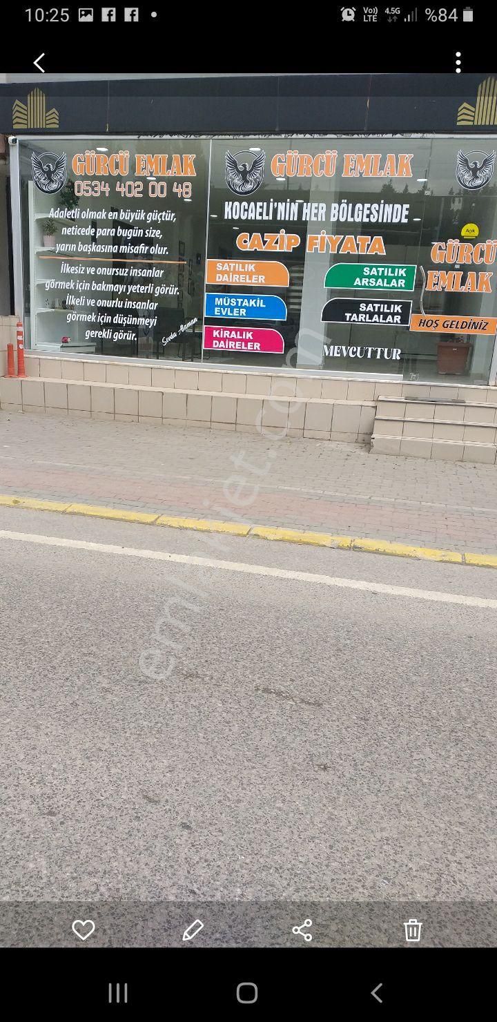 Kocaeli Kartepe Emekevler Mahallesinde 225 Metrekare 3.5 Kat İmarlı Arsa 3.200000