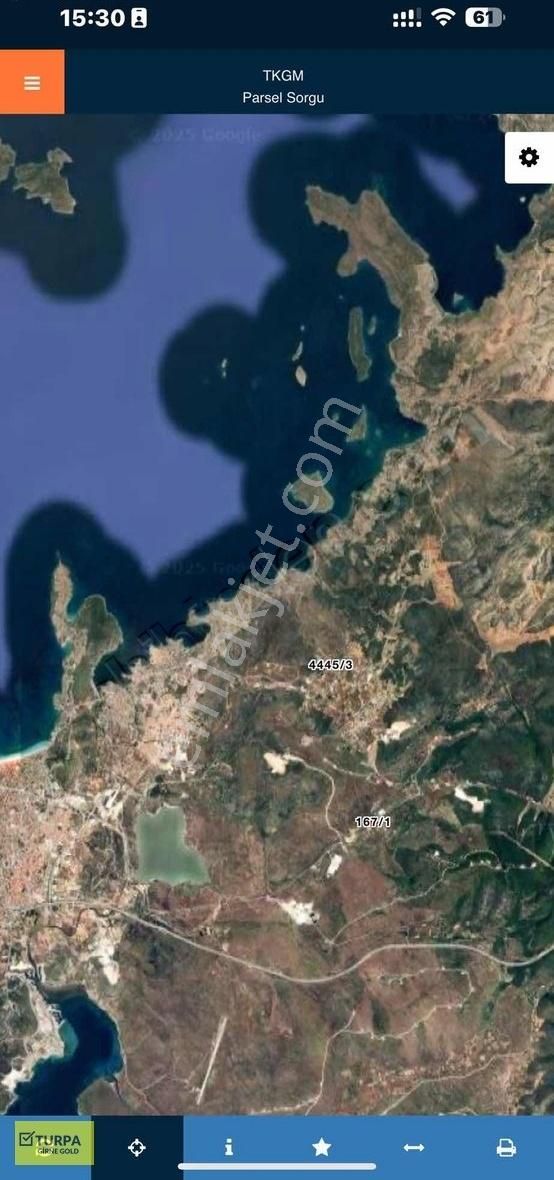 İzmir Çeşme Germiyan'da Ticari İmarlı Satılık Arsa