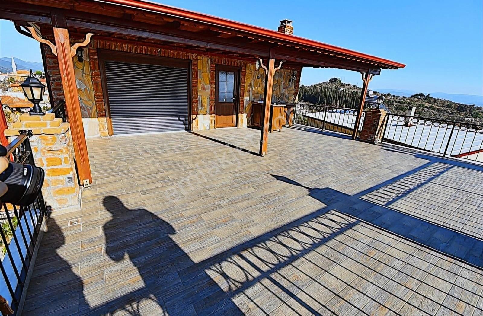 Arya'dan Güre Çamlıbel Köyünde 650 M2 Arsa İçinde 6+1 Taşvilla - Görsel 16