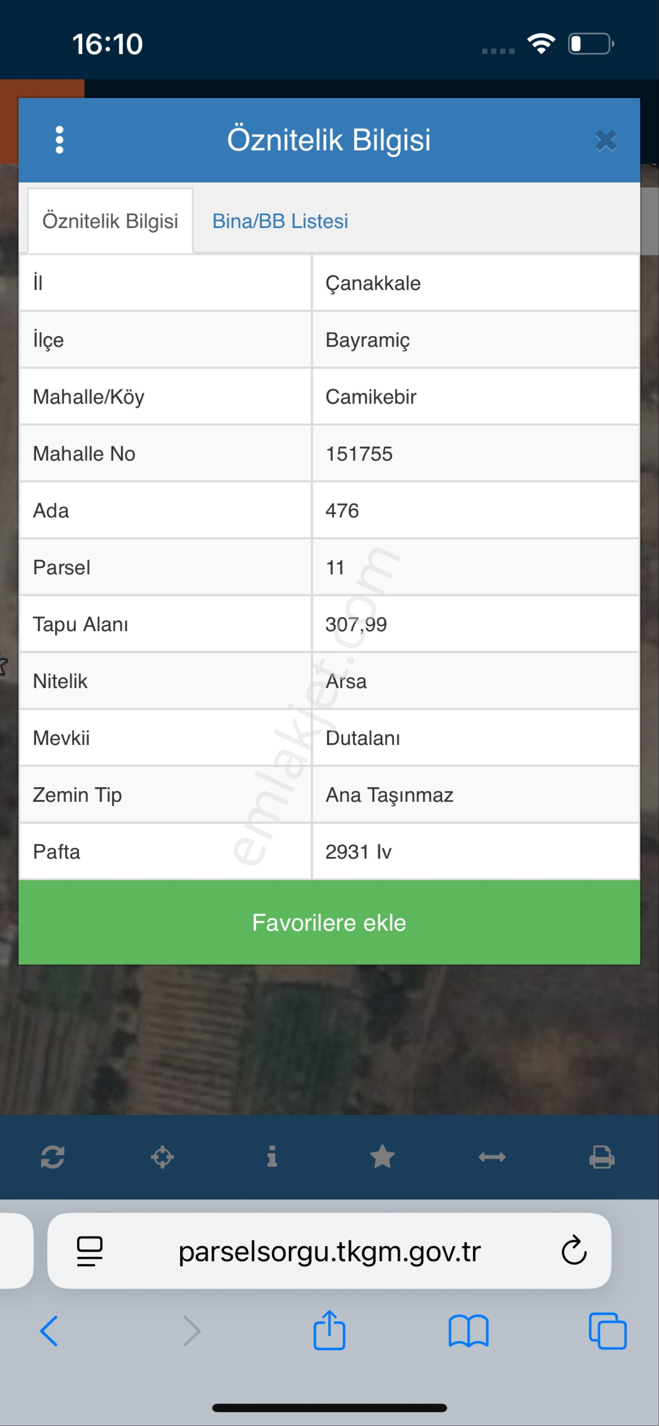 3.5 Kat İmarlı Arsa