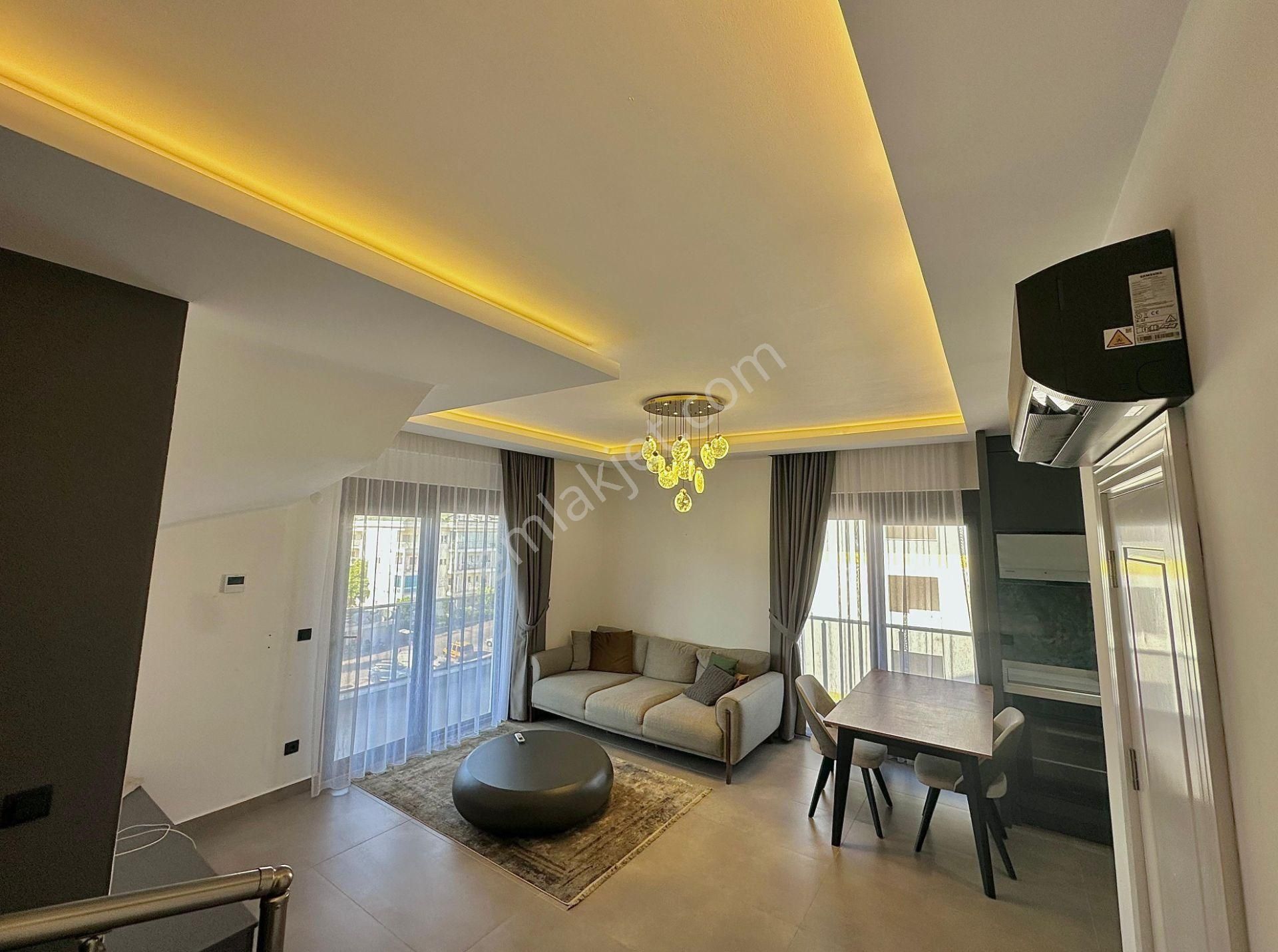 Alanya Oba Mah.full Eşyalı Satılık 2+1 Dubleks Daire