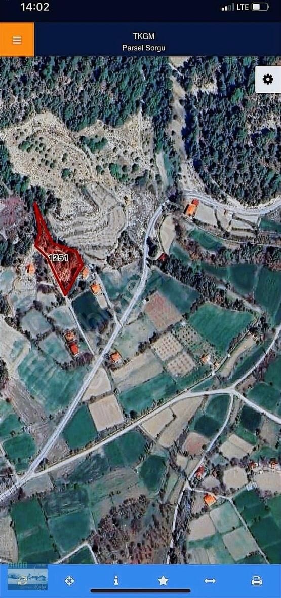 Acıpayam Gölcük Çiftlik Yolu Üzerinde Satılık Hobi Bahçesi