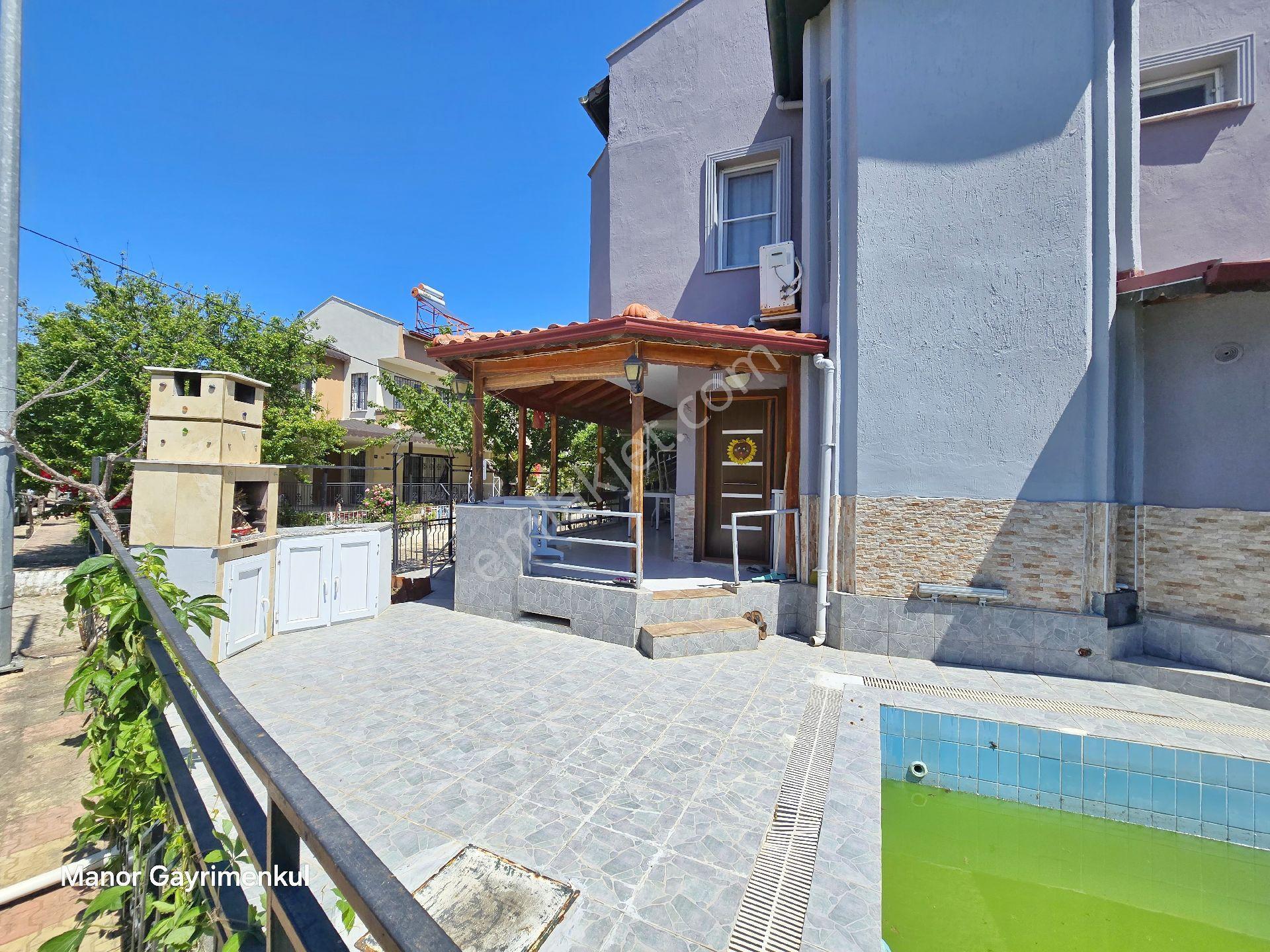 Kuşadası Sahil Sitelerinde 3+1 Özel Havuzlu Plaja 400 Metre Yazlık - Görsel 30