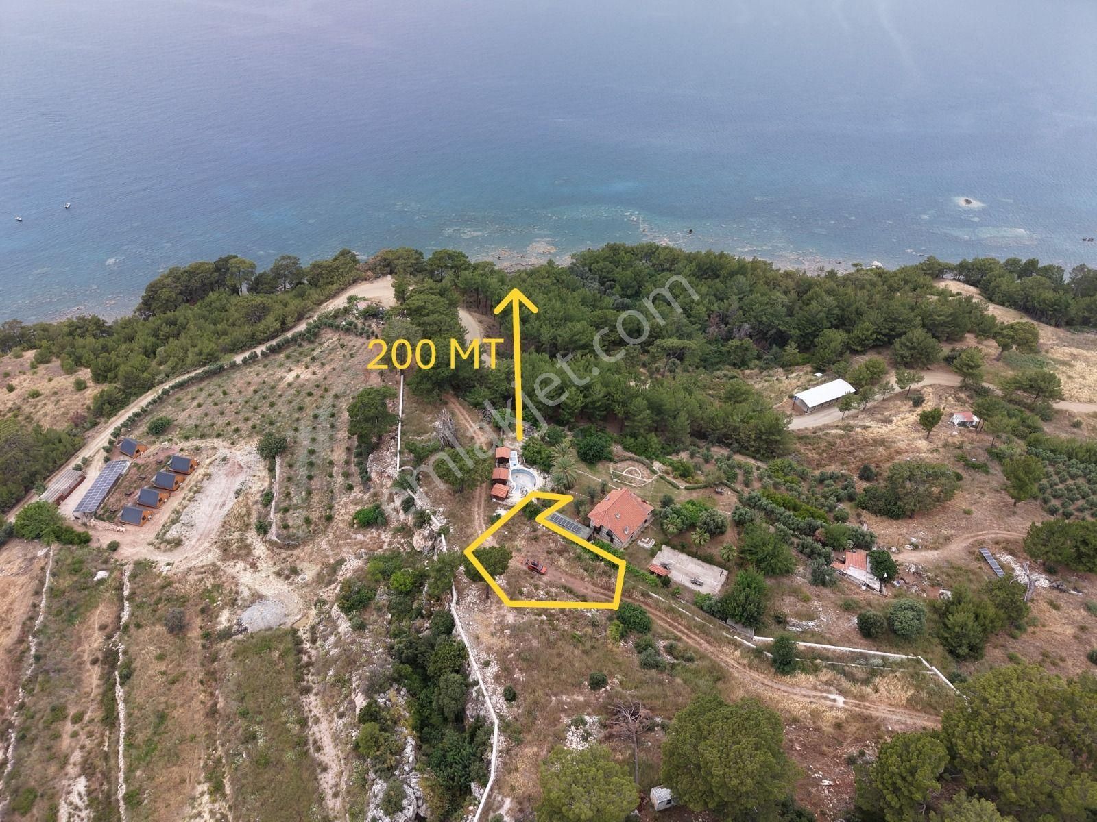 Bmk'dan Antalya Kumluca Yenice'de Full Deniz Manzaralı Arsa - Görsel 5