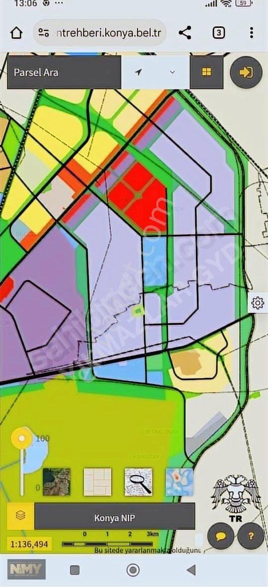Zivecik De 6. Org. Yanı 2971 M2 Satılık Tarla.