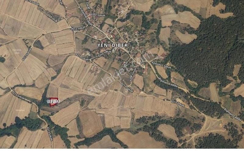 Malkara Yenidibek Mah De Köye Yakın 1808 M2 Tarla Tek Tapu