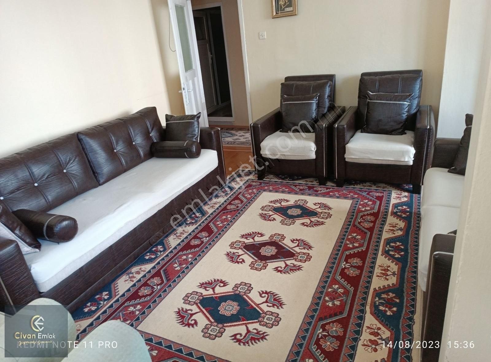 Civan Emlaktan Lozan Caddesine Cephe Eşyalı Kiralık@l