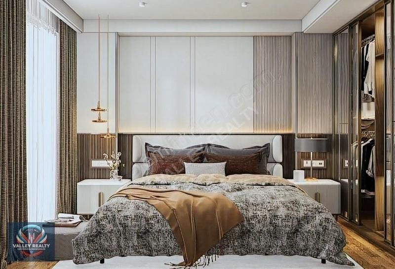 Valleyden Armonıada Havuz Cepheli 1+1 Satılık Daire