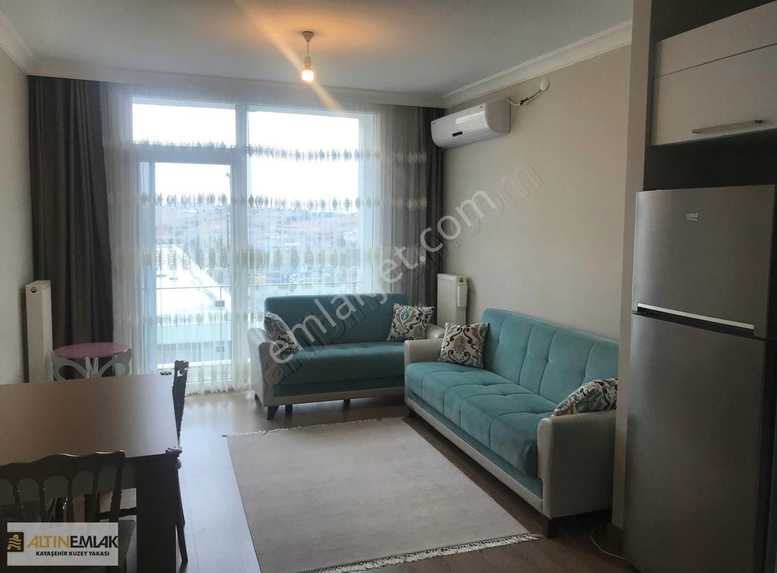 Emlak Konut Başakşehir Evleri Eşyalı 1+1 Kiralık Daire/for Rent