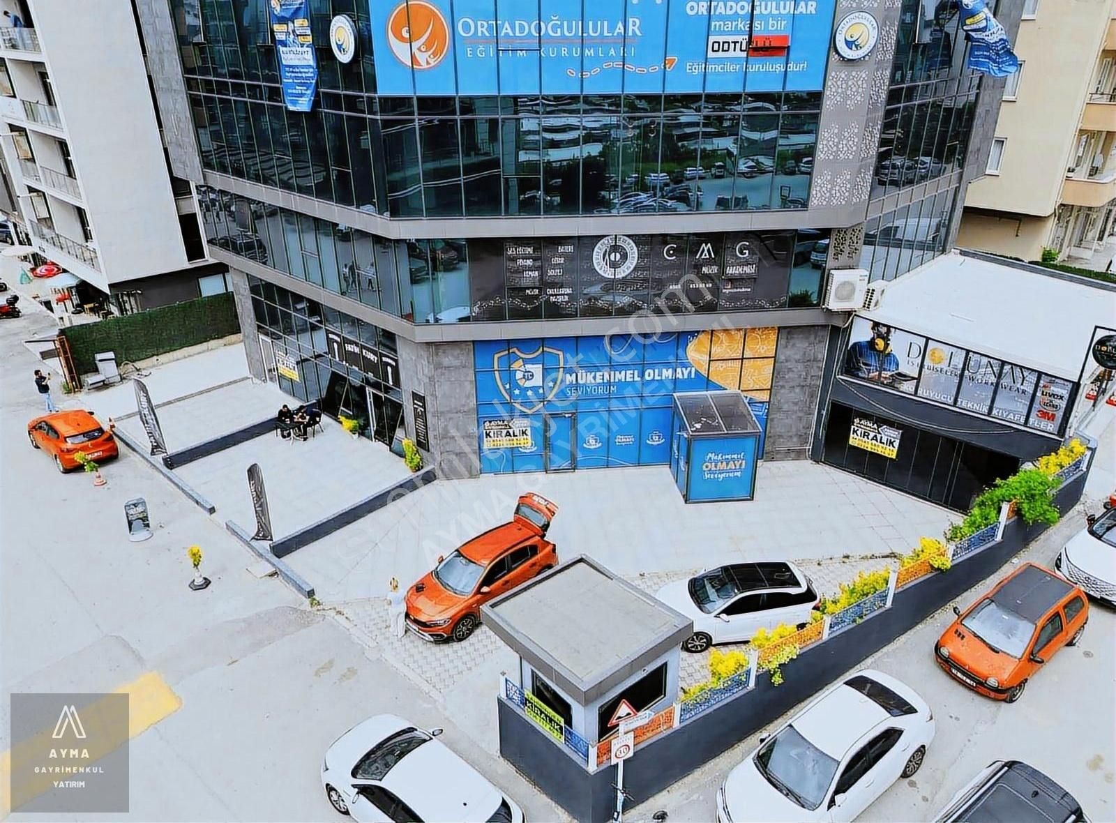 Ayma'dan Üçevler K.sanayi Girişi 250 M2 Kiralık Dükkanlar