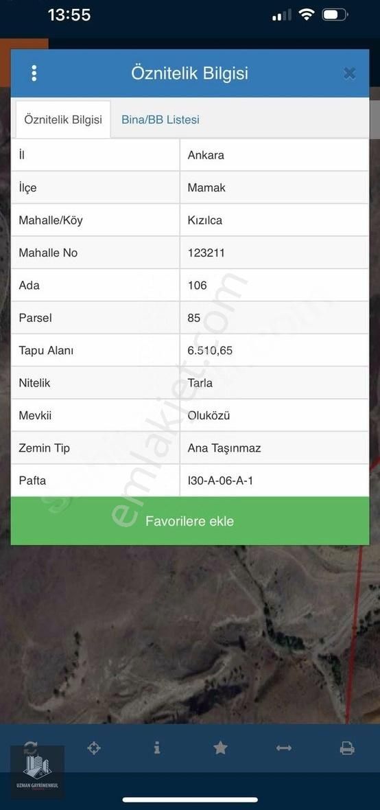İşin Uzmanından Toki'ye Komşu Yatırımlık 250 Metre Arsa