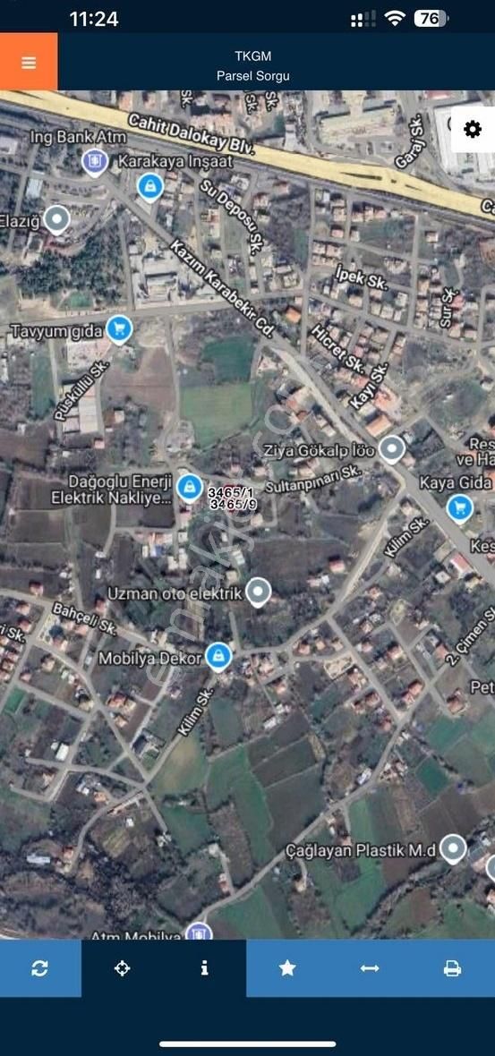 Kesrikte Bulvara Sıfır 5 Kata İmarlı Arsa