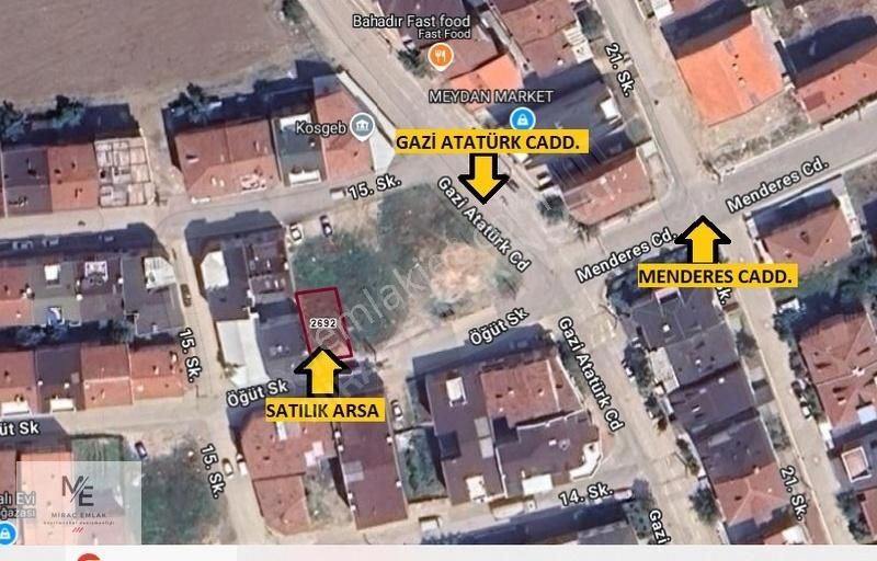 Miraç Emlaktan Alanyurtta Merkezi Konumda 3 Dairelik Arsa
