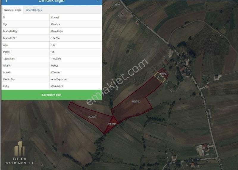 Kandıra Karadivan Yatırım Fırsatı Arsalar - Görsel 7