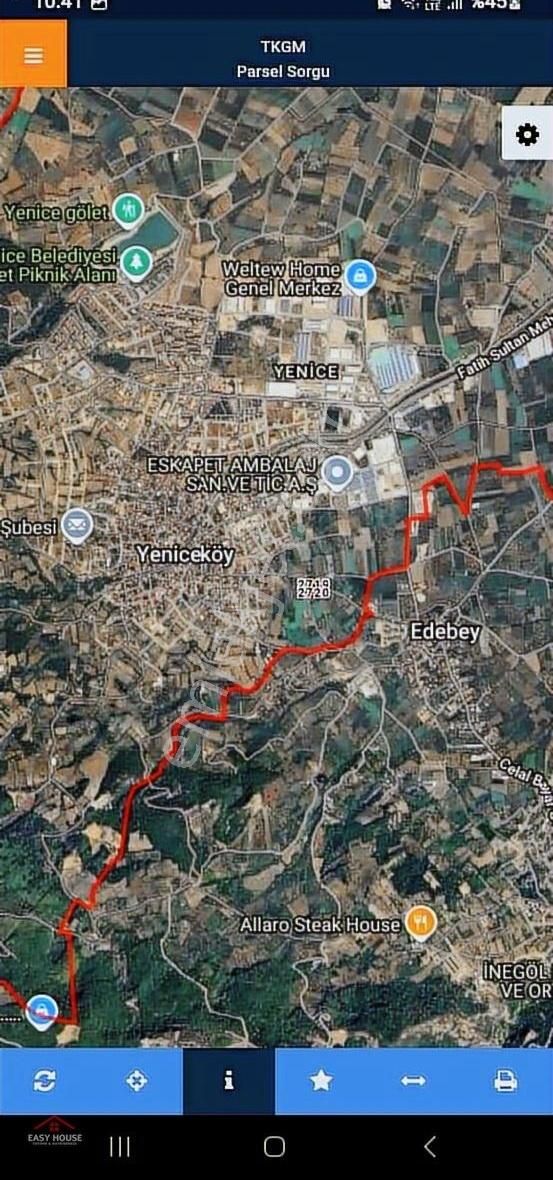 Yeniceköy İmara 100 Metre Fırsat Arazi