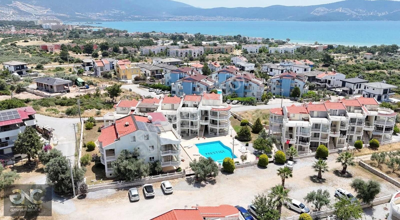 Didim Sahte Cennet Plajına Yürüme Mesafesinde Manzaralı Dublex