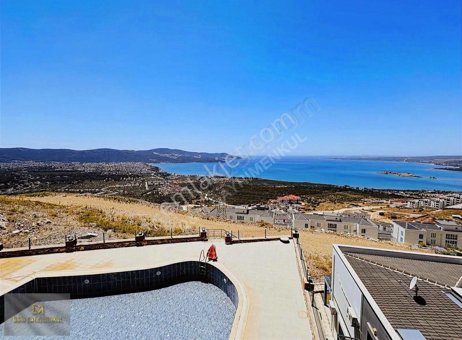 Akbük'ün Zirvesin'de Lebiderya Deniz Manzaralı Villa - Görsel 13