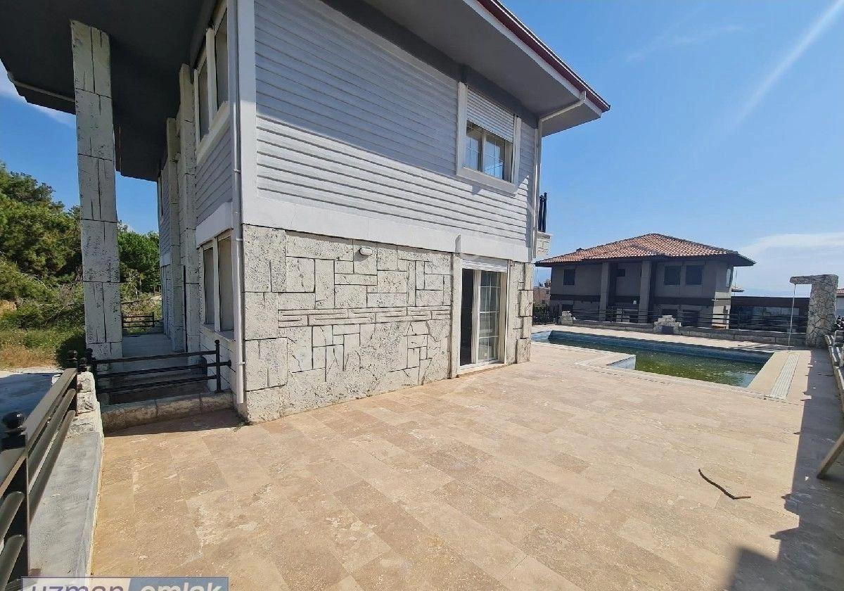 Lebi Derya Deniz Manzaralı Özel Havuzlu Malikane - Görsel 29