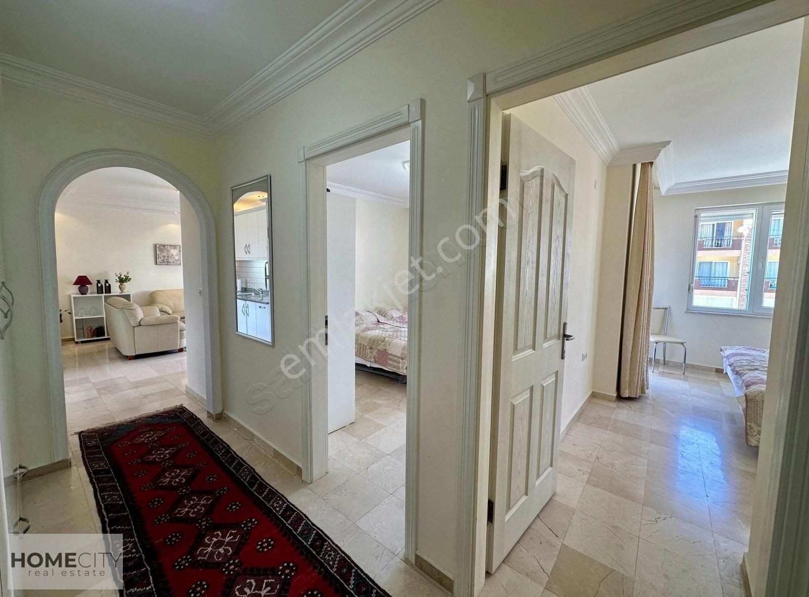 Alanya Oba 2+1 100m2 Denize 200m,eşyalı,merkezde,deniz Manzaralı - Görsel 3