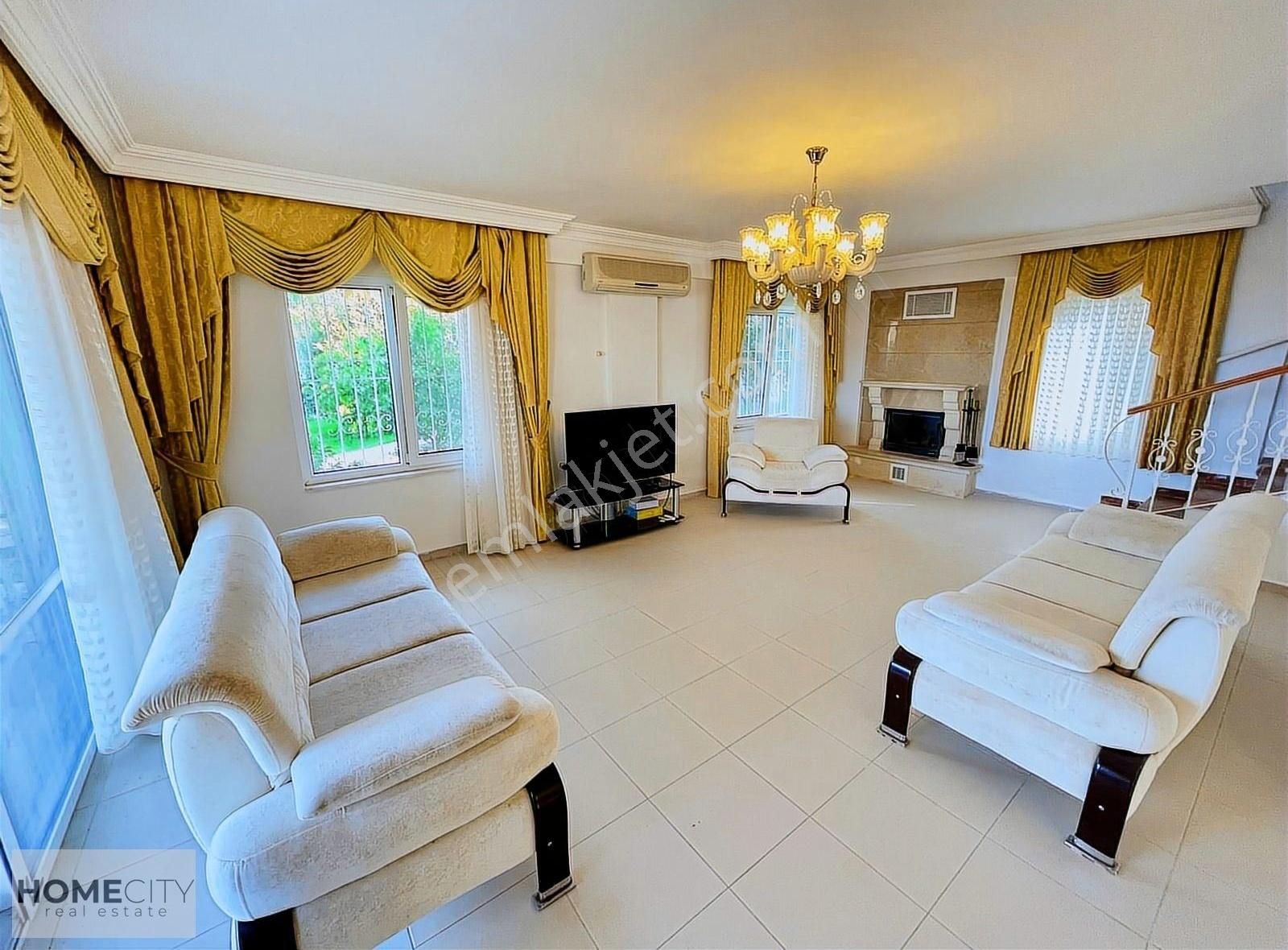 Alanya Kargıcak 3+1 280 M2 Eşyalı Full Deniz Ve Kale Manzaralı - Görsel 6