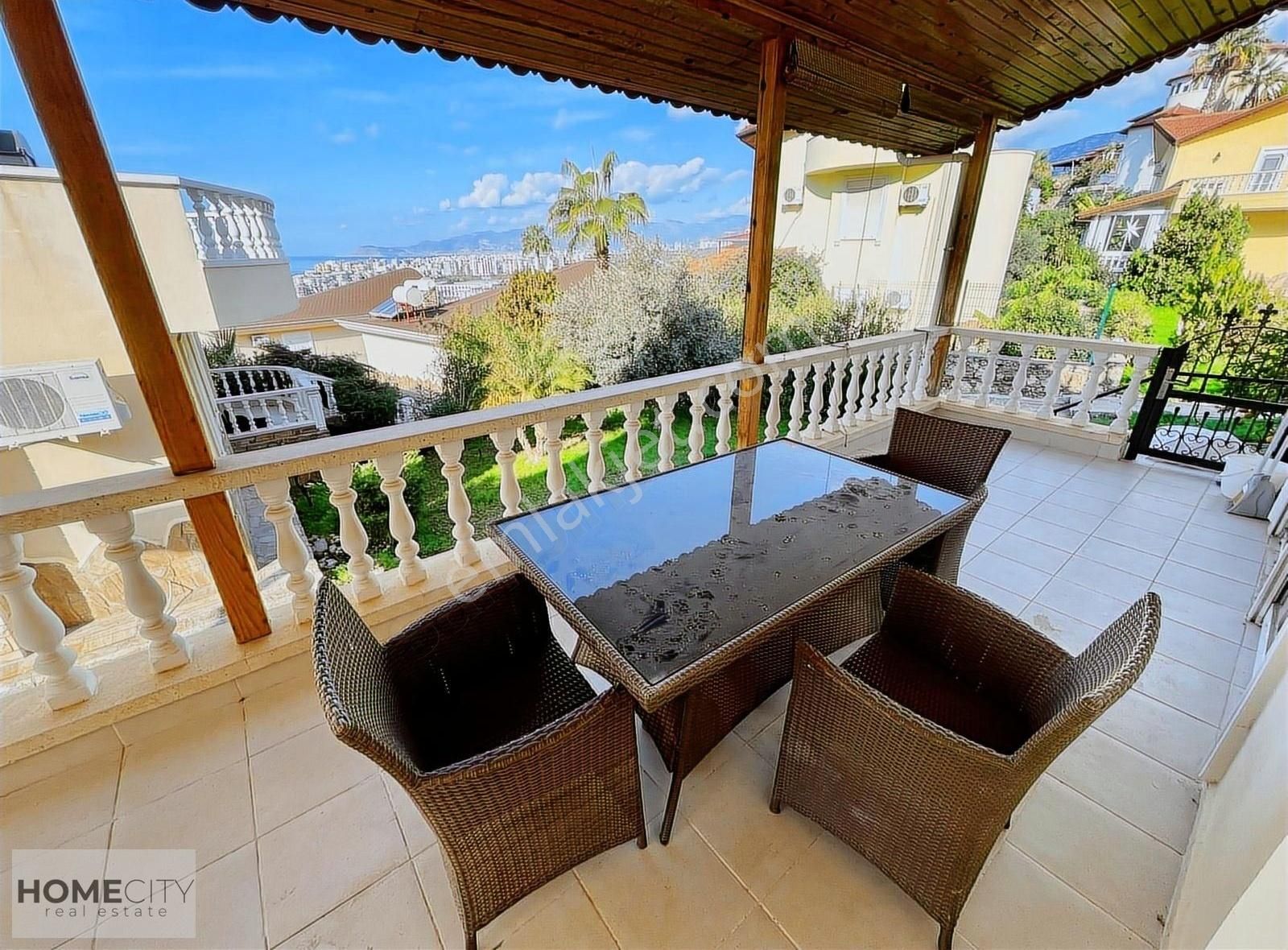 Alanya Kargıcak 3+1 280 M2 Eşyalı Full Deniz Ve Kale Manzaralı - Görsel 18