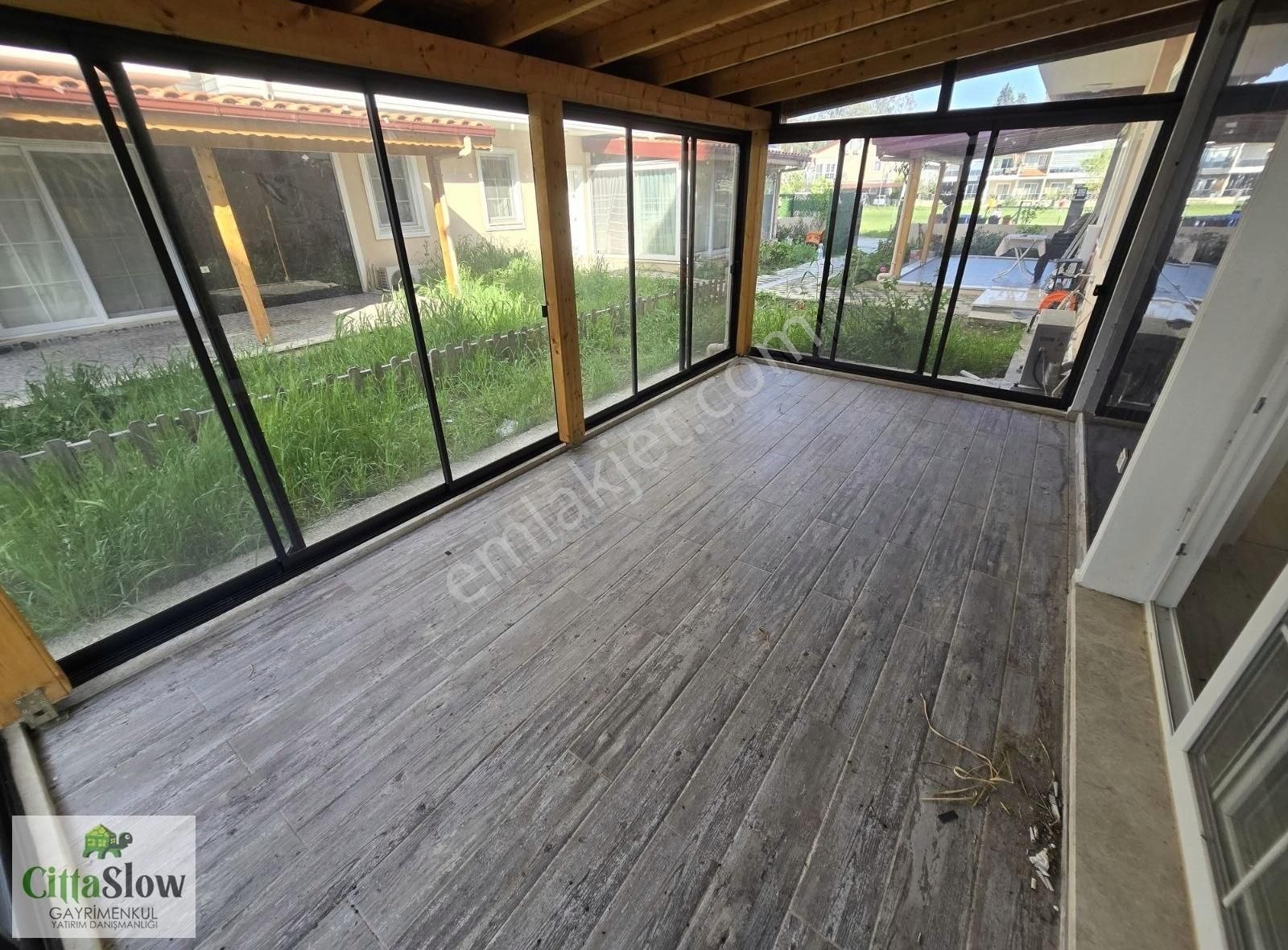 Cittaslow'dan Gelişim'de 2+1 Tadında, Bahçeli Kiralık Daire