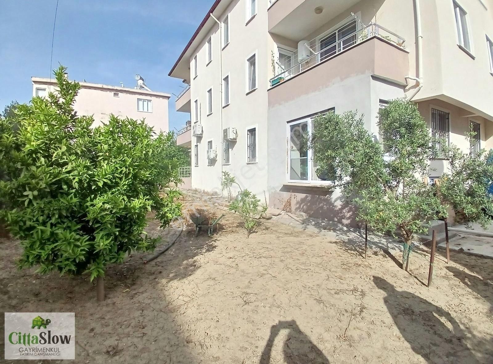 Cittaslow Dalaman'da Karaçalı Mh. 3+1 Satılık Bahçe Katı Daire