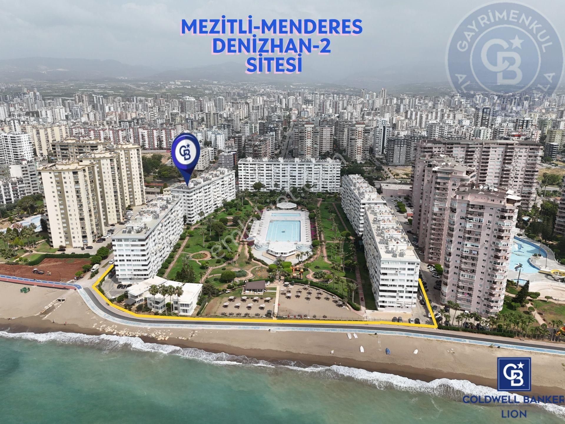 Mezitli Menderes Denizhan 2 Sitesi 4+1 Denize Sıfır Kiralık,