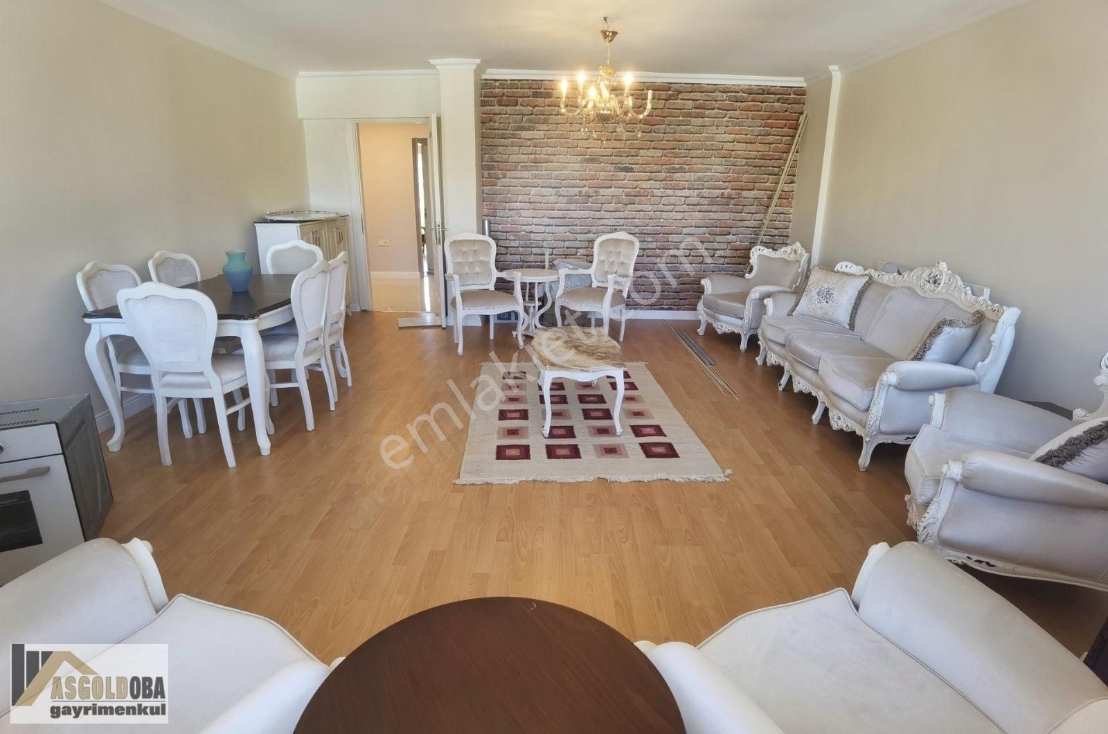 Asgold'dan Mimaroba Merkezde Eşyalı Kiralık Süper 3+1 Daire