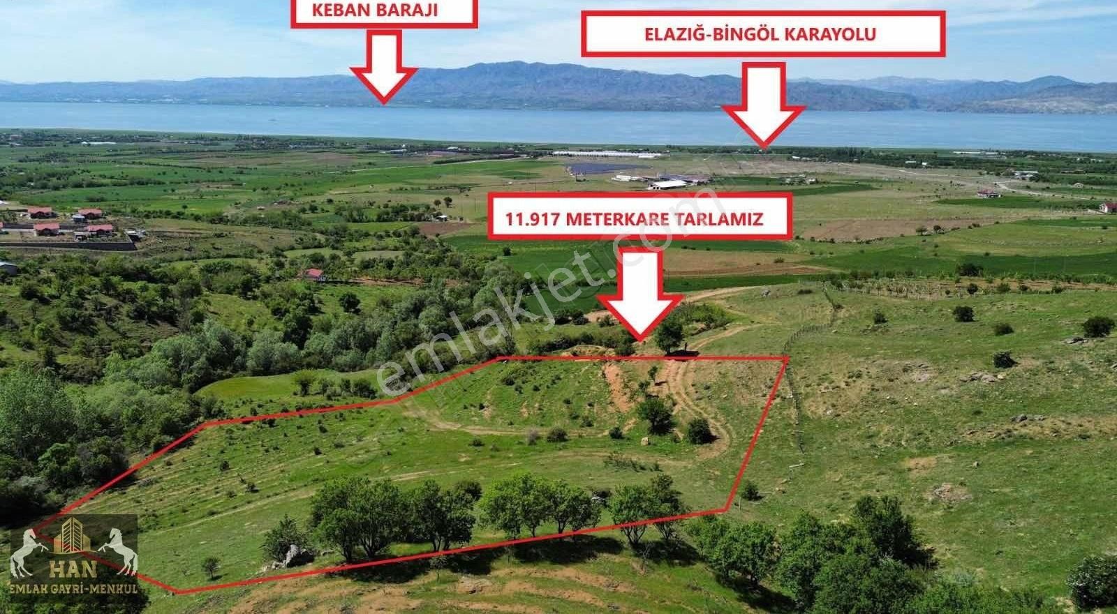 Han Emlaktan Korucu Köyünde 11.917 M2 Baraj Manzaralı Tarla