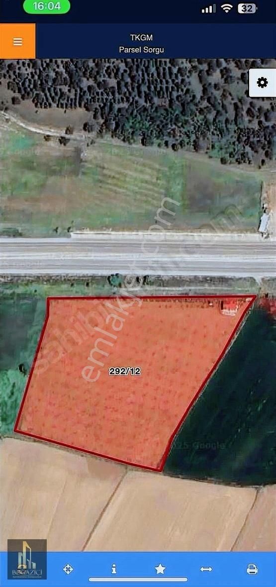 İstanbul-samsun Ana Yol Üzeri 11 Dönüm Tarla Yola Sıfır.