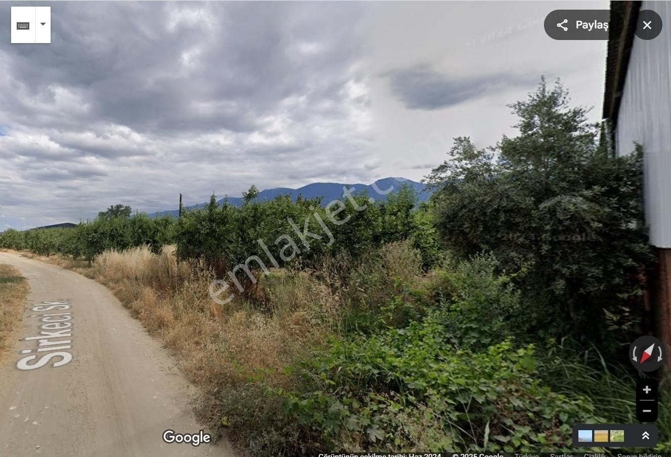 Bursa Yıldırım Samanlı Mh. 5130 M2 Satılık Tarla.
