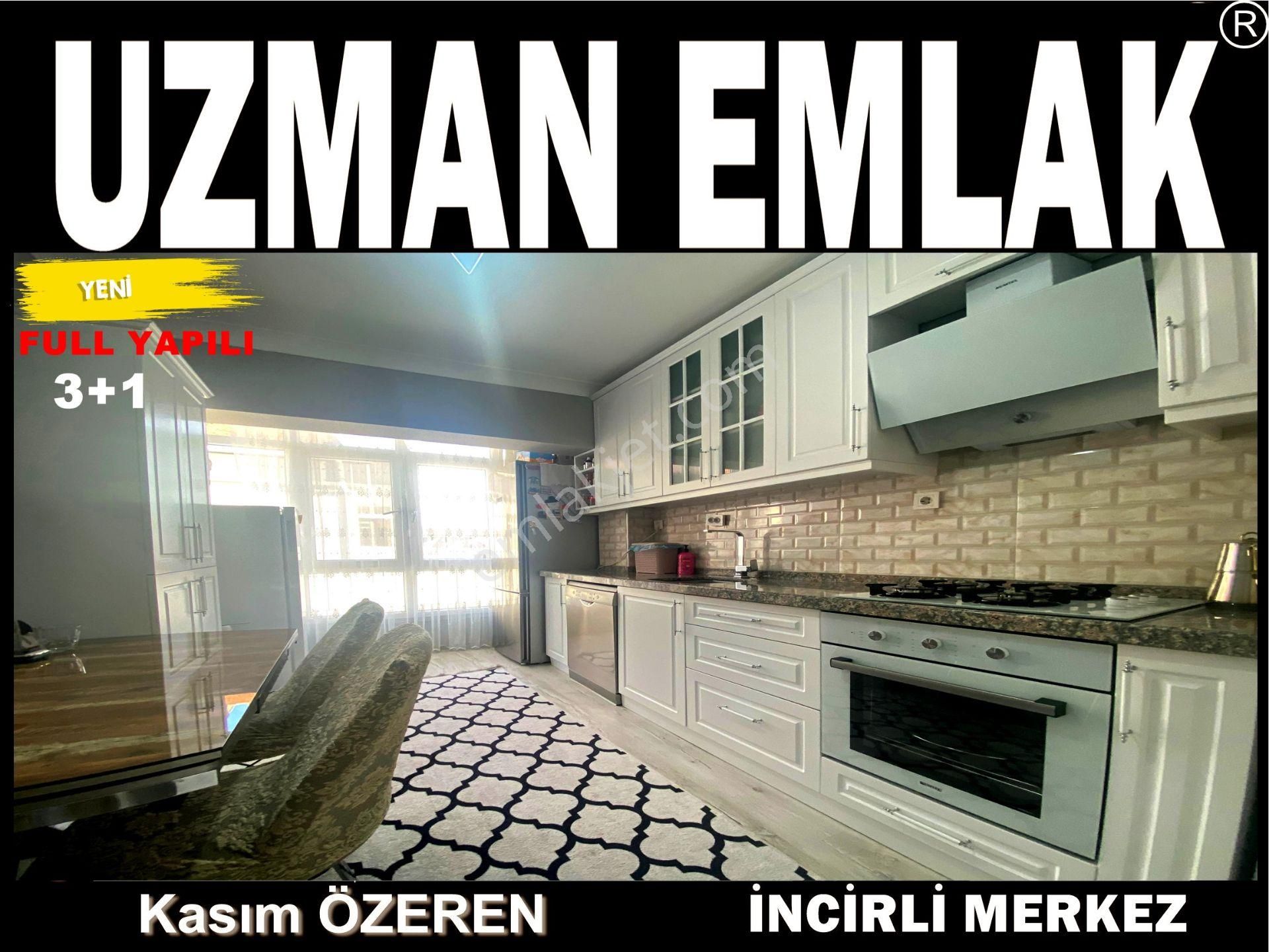 Uzman Emlak'dan İncirli Mh'de Cadde Yakını Katta Full Şehir Manzaralı Full+full Yapılı 3+1 Daire