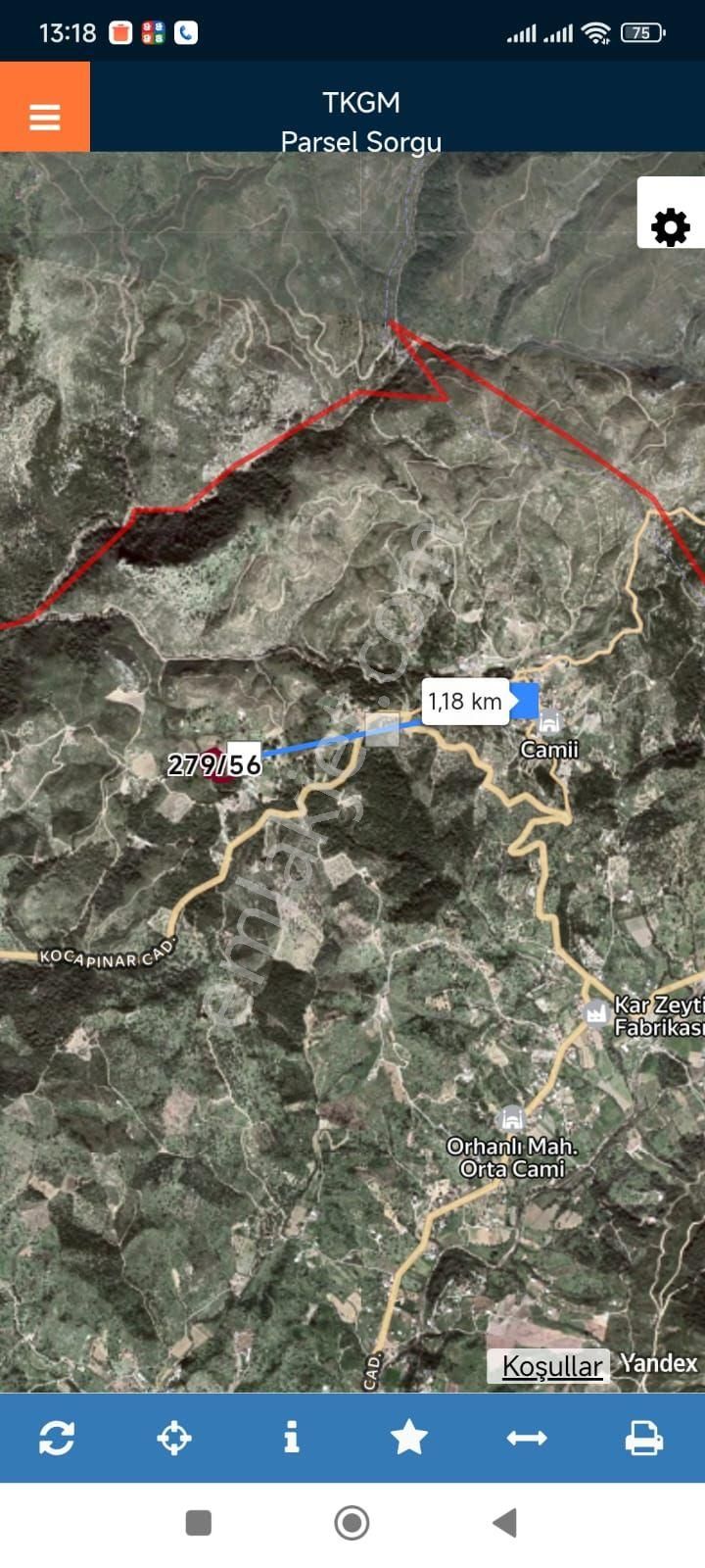 İzmir Seferihisar Tek Tapu Yol Cepheli 11255 Mk Denize 13 Km Yakın - Görsel 5