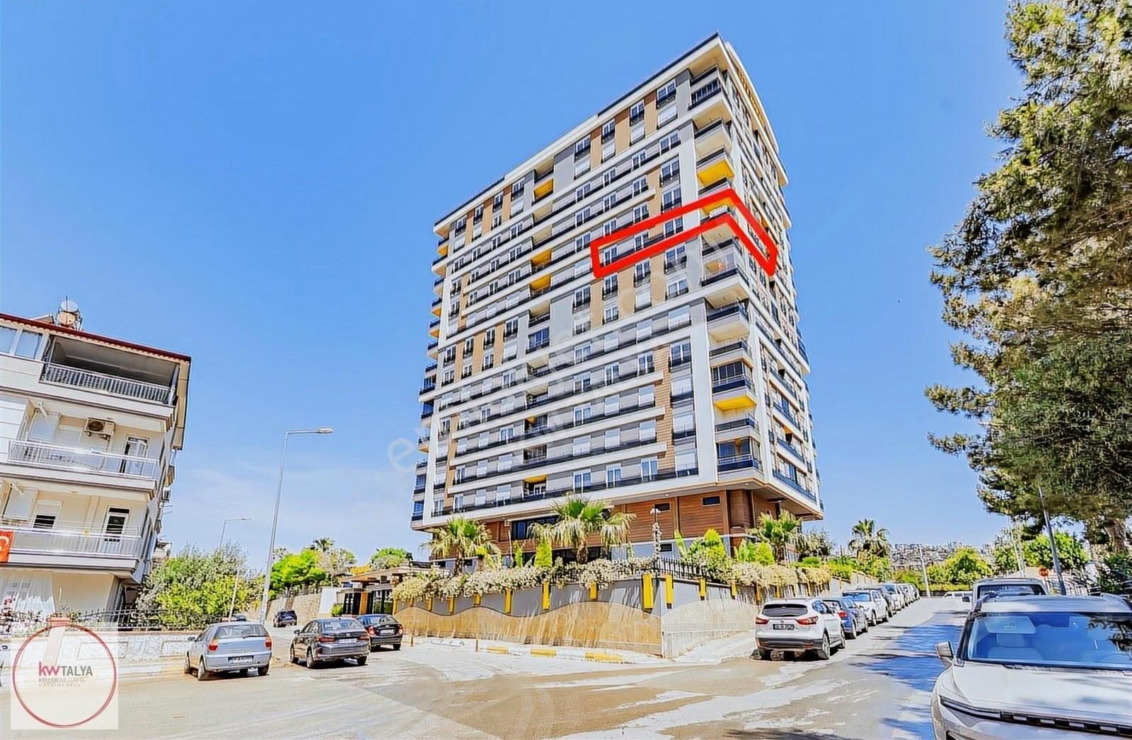 K2a'dan Antalya/kepez/yeşiltepe Cıty Tower'da Kiralık Geniş 3+1