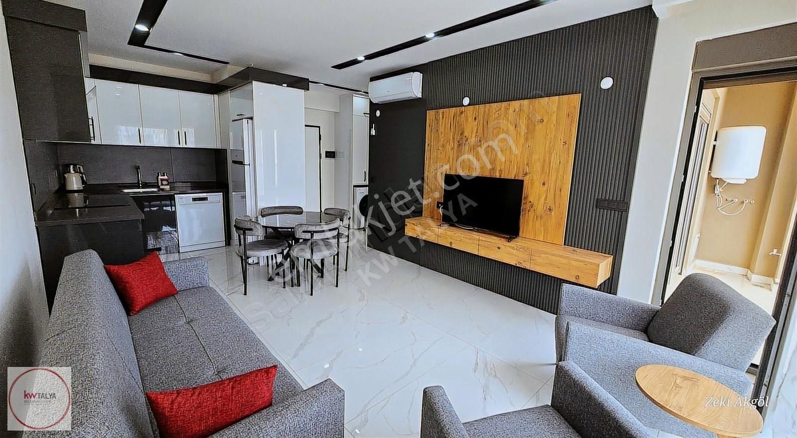 Antalya Altıntaşta Gold Stone Homes Sitesinde Kiralık Eşyalı 1+1