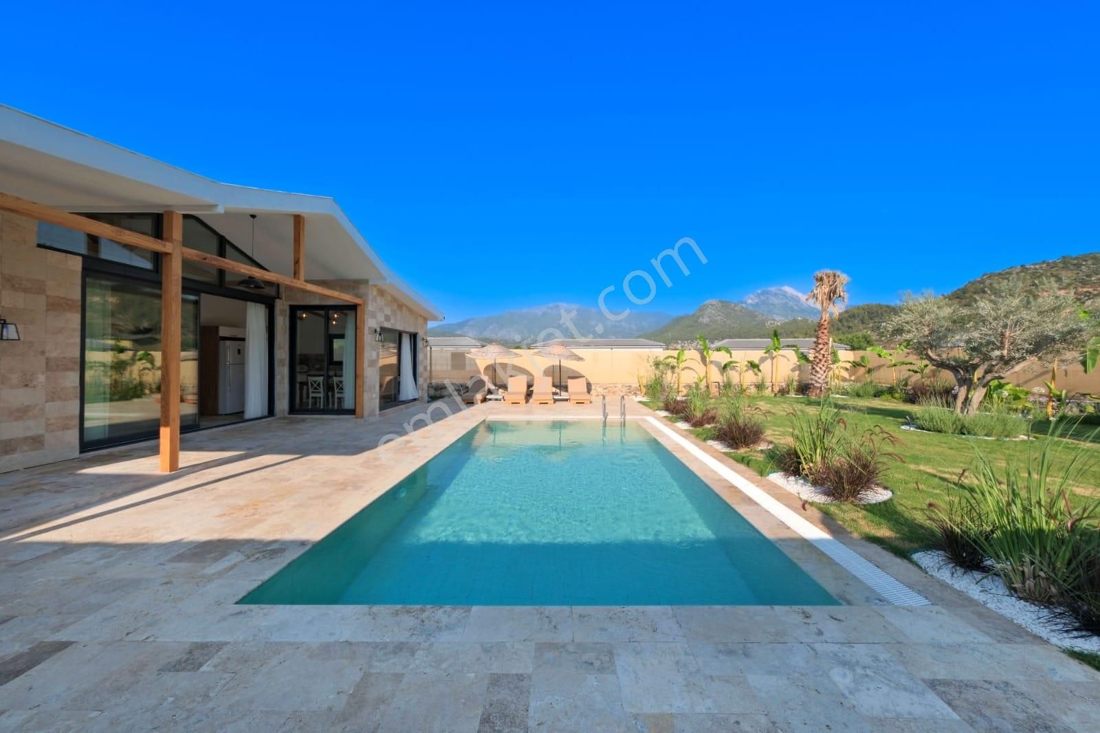 Goldhouse Dan Kayaköy De Kiralık Özel Havuzlu 2+1 Eşyalı Villa