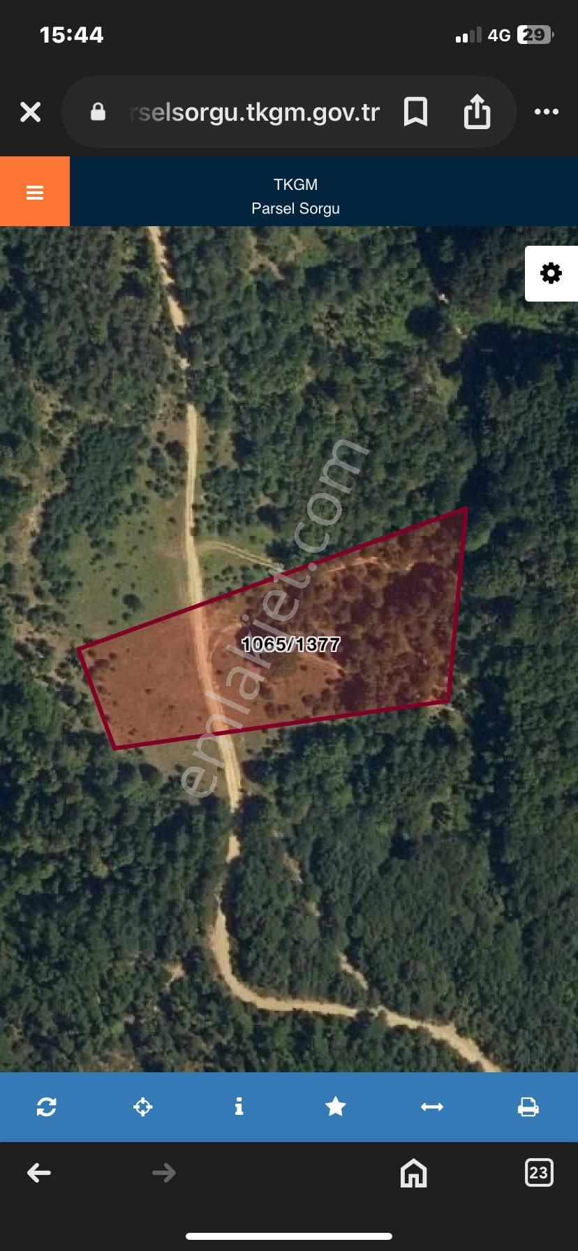 Ais’den Bursa İznik’te 5.570 M2 Yatırımlık Satılık Tarla. Yolu Suyu Vardır…