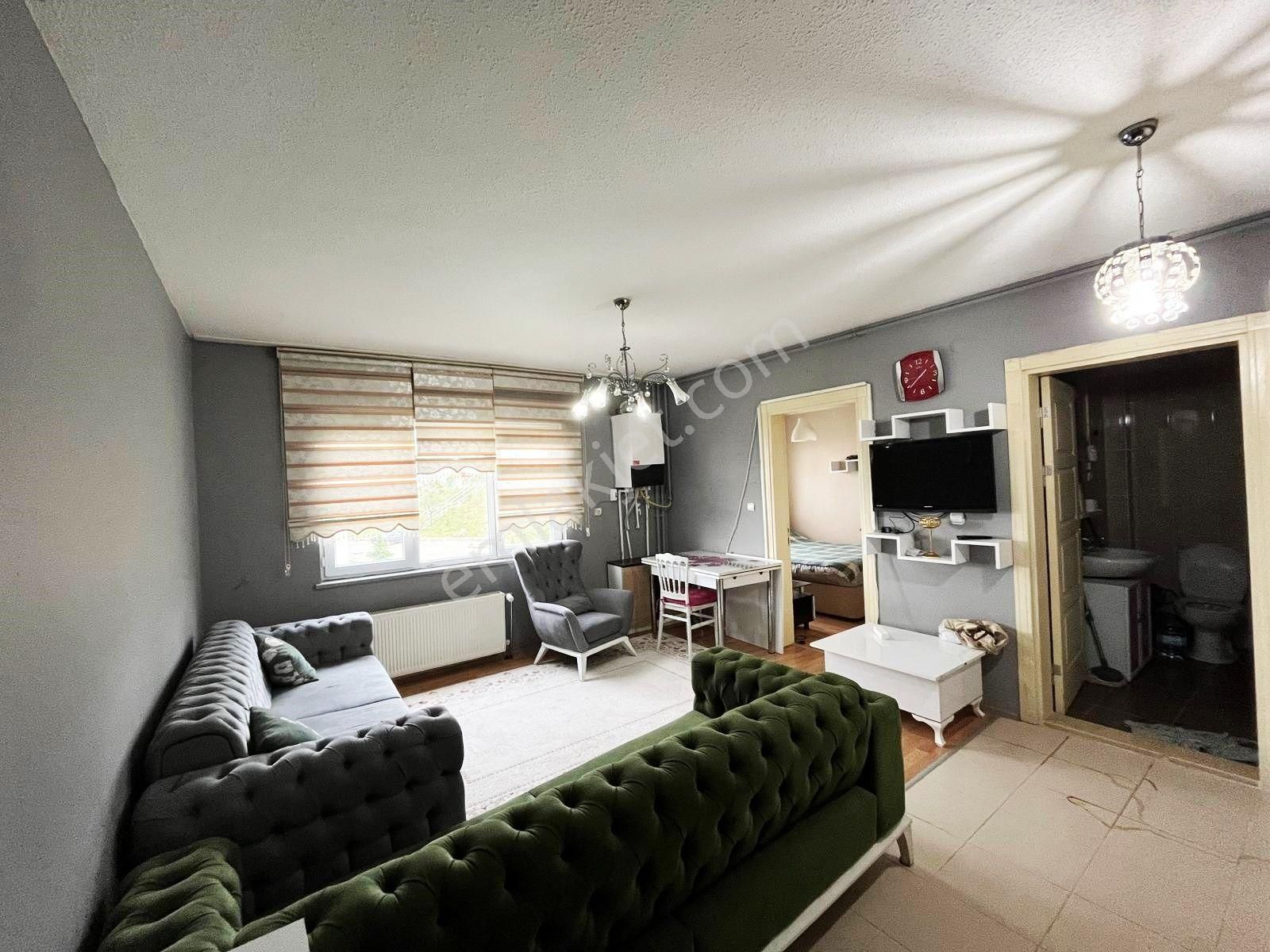 Kent'ten Zirvekentte Full Yapılı Eşyalı Katta 1+1 Satılık Daire..